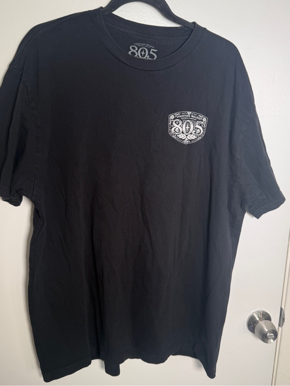 805 Firestone Walker Brewery Short-Sleeve Logo T-Shirt - Black 2XL